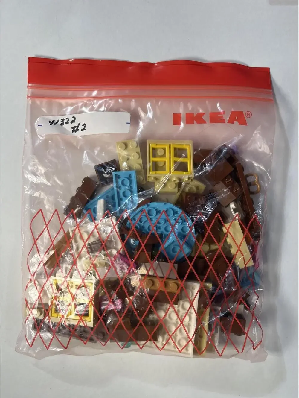 LEGO 41322 Friends Winter Holiday Complete Set with Instruction Manual & Pieces